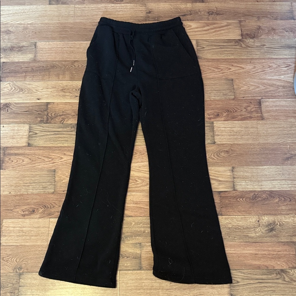 Black Flared Pants